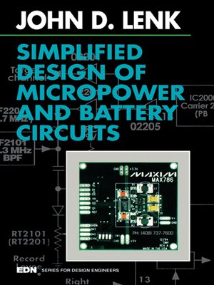 cover image of Simplified Design of Micropower and Battery Circuits